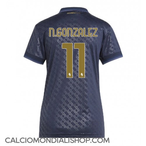 Maglie da calcio Juventus Nicolas Gonzalez #11 Terza Maglia Femminile 2024-25 Manica Corta